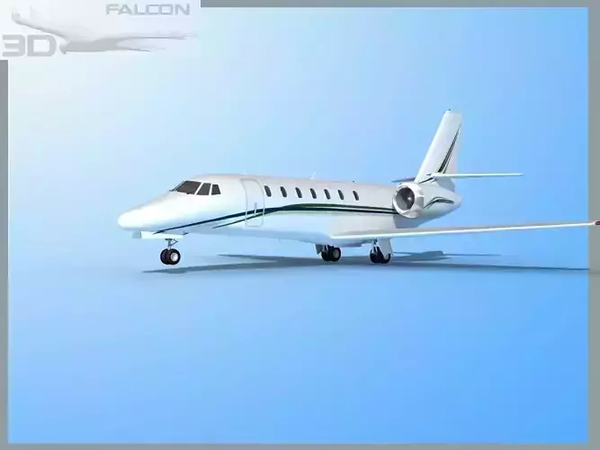 Falcon3D Citation Sovereign C680 FS11 3D model