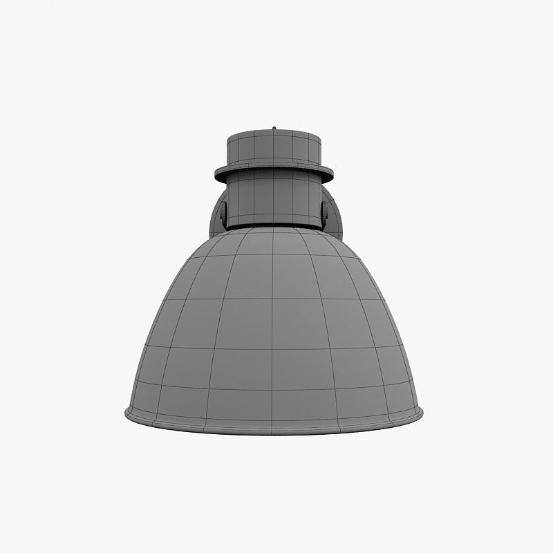 Light Heimelig Wandlampe Metall Grau 3D model_5