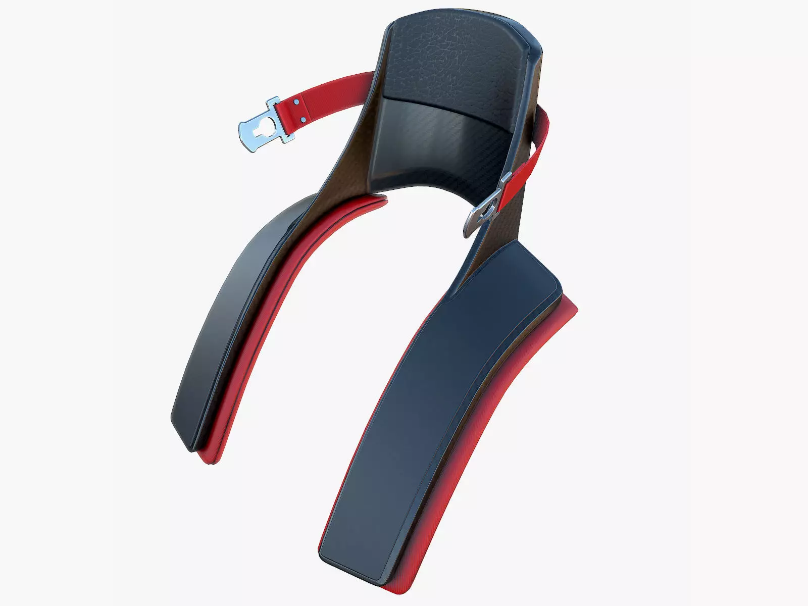 F1 Neck Protection Formula PBR Generic Low-poly 3D model_0