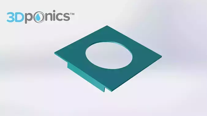 Lid - 3Dponics Herb Garden Free 3D print model
