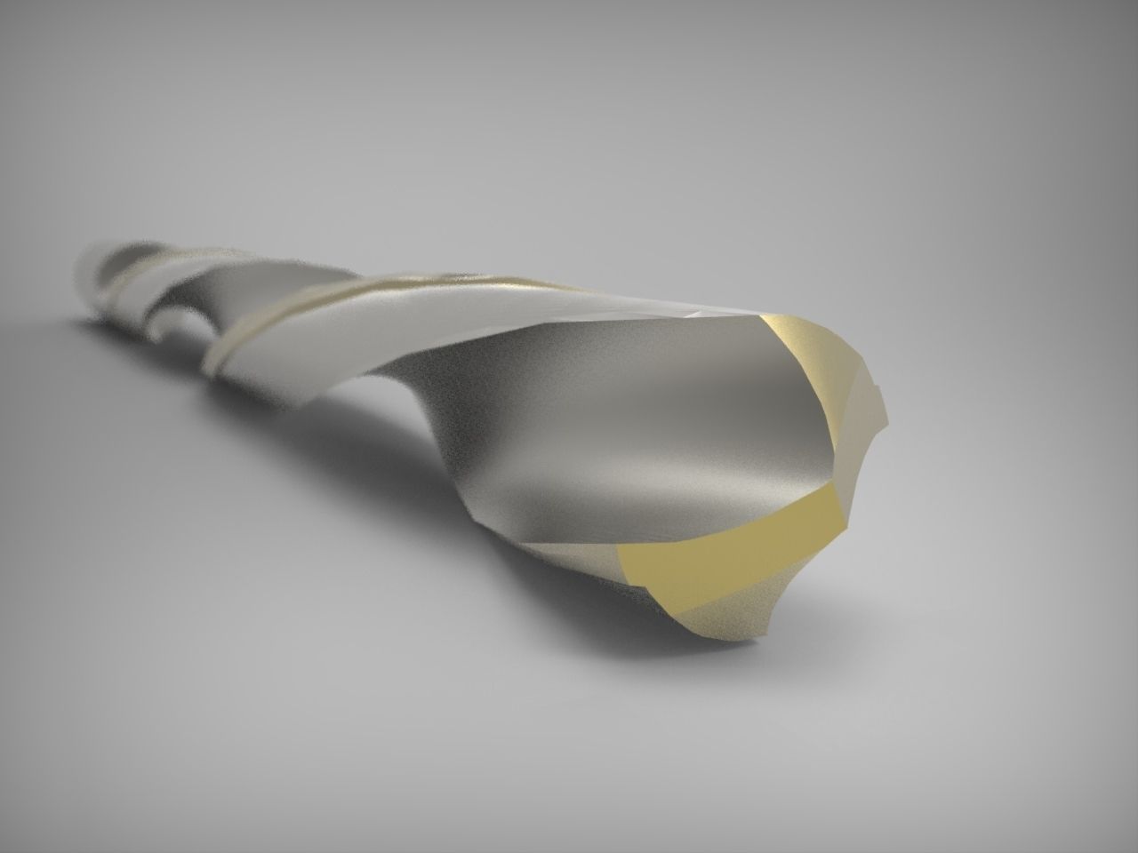 Drill 1 bit Free 3D model_1