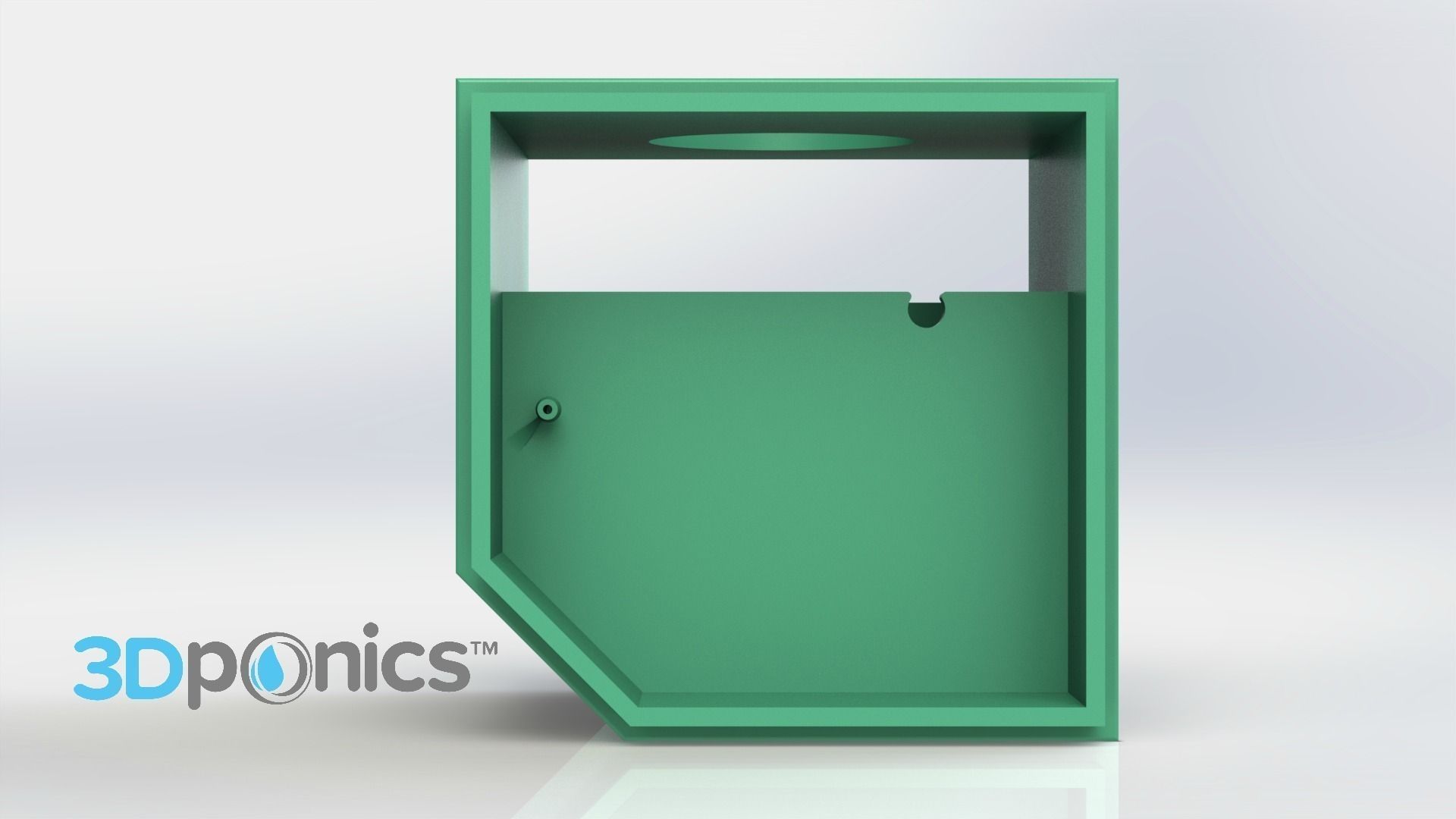 Snap Module - 3Dponics Snap and Grow Garden Free 3D print model_1