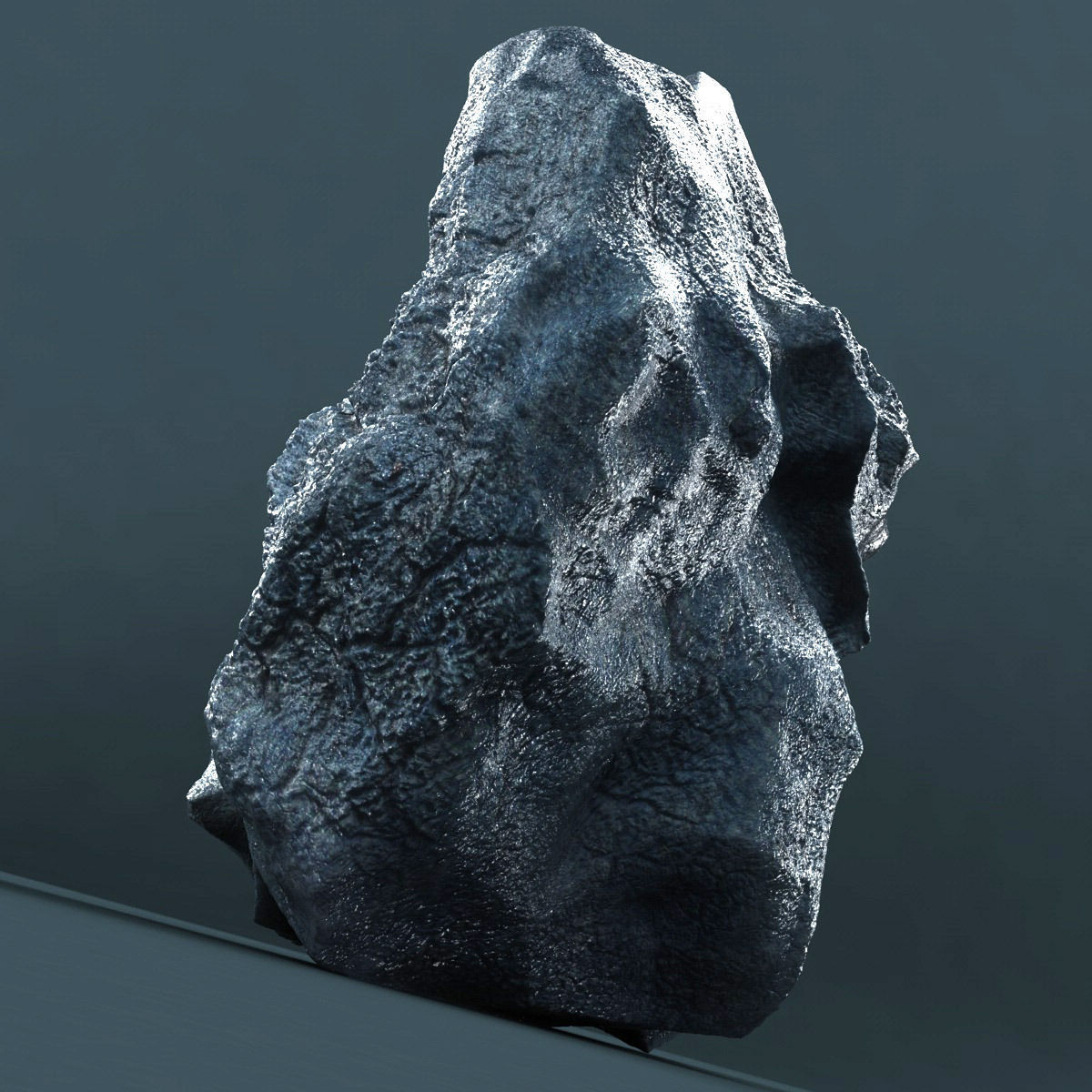 Realistic Rock 3D model_1