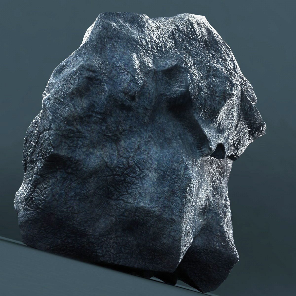 Realistic Rock 3D model_2