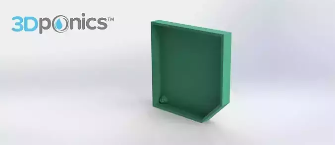 Left Cover - 3Dponics Snap and Grow Garden Free 3D print model