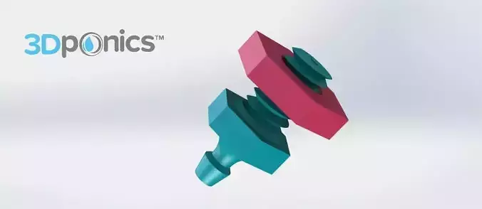 Drip Emitter V1 - Bolt - 3Dponics Emitters and Plugs Free 3D print model