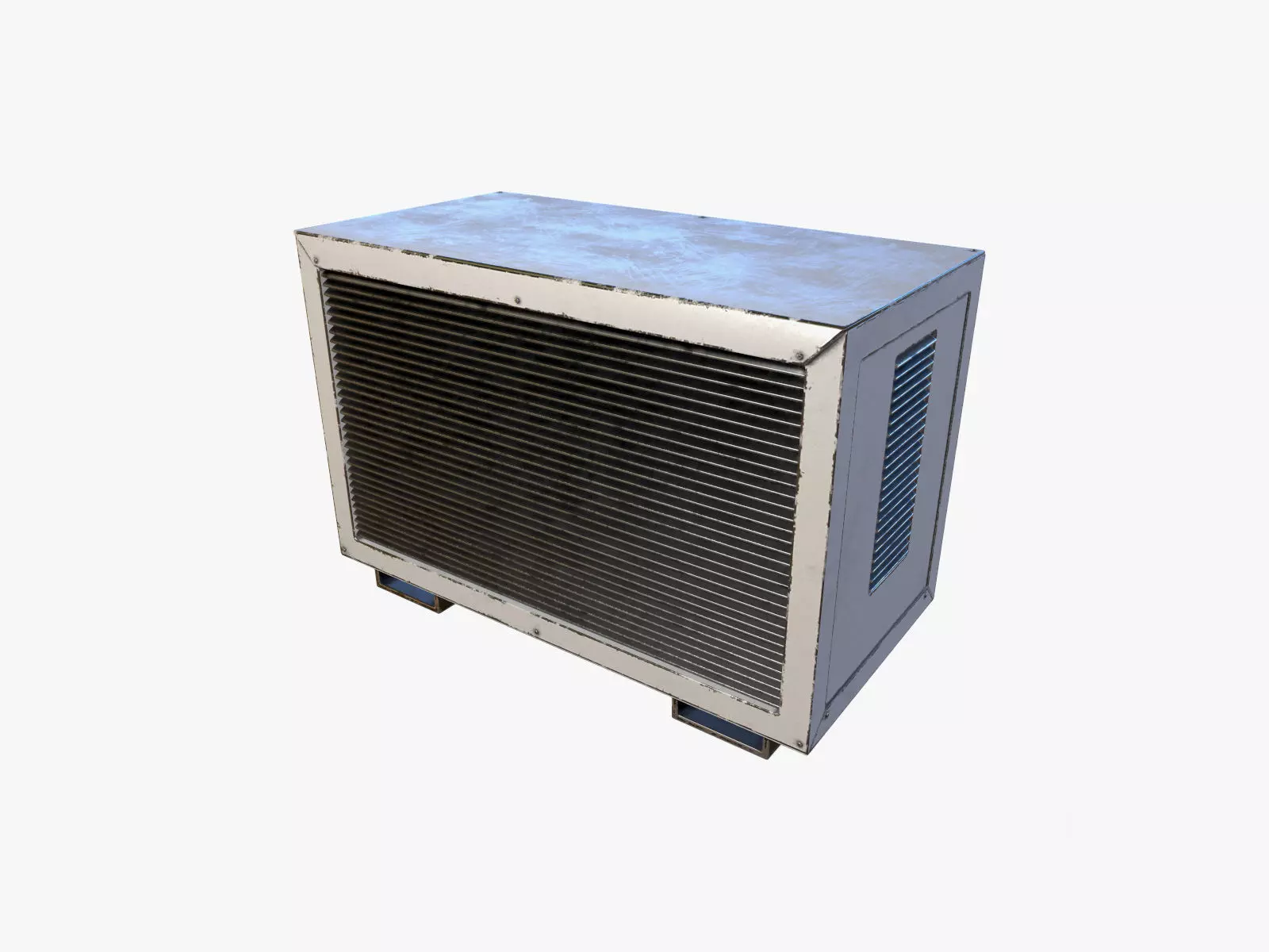 Air Conditioner 02 PBR Free 3D model_0
