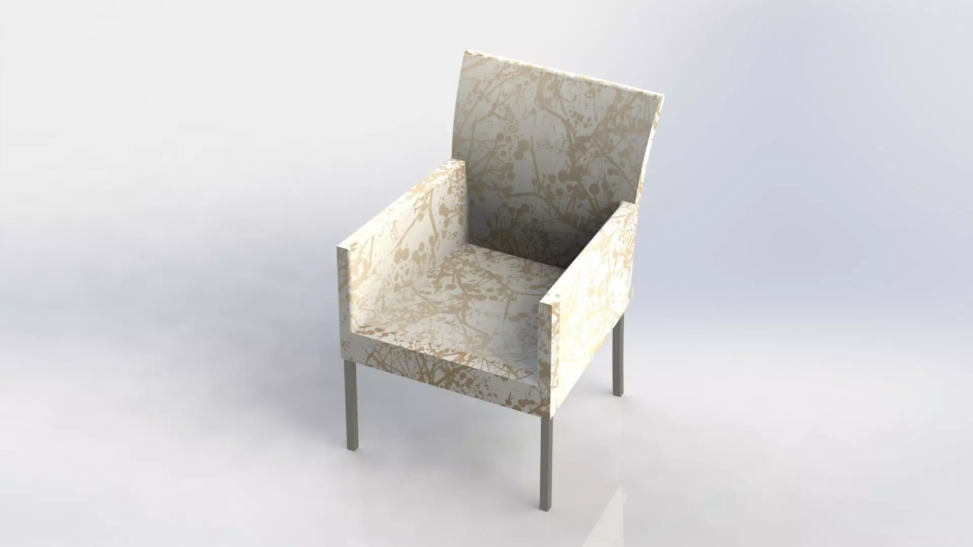 diner chair - Stoel - Stuhl - silla - chaise 3D model