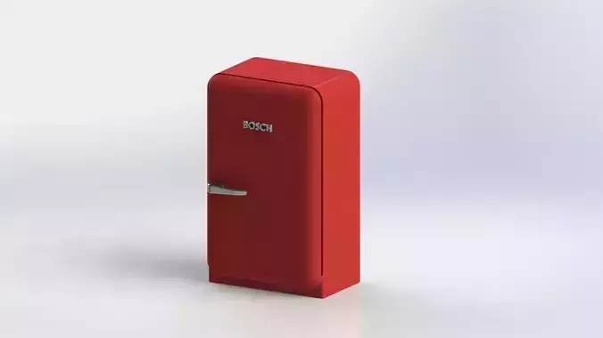 retro fridge - koelkast -