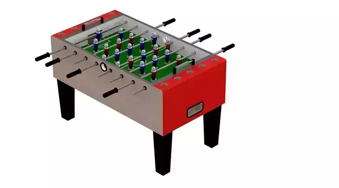 voetbaltafel - soccer table - fussball 3D model