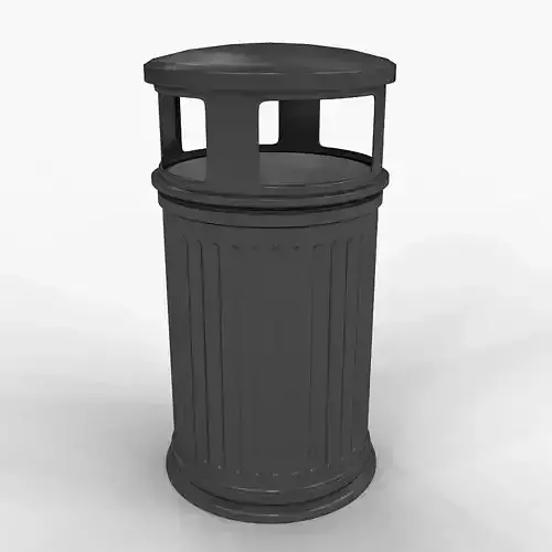 Trash Bin Exterior 3D model
