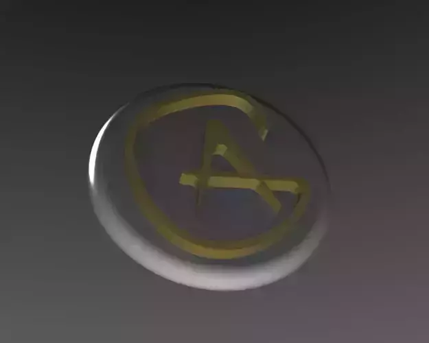 LOGO gold Free 3D model