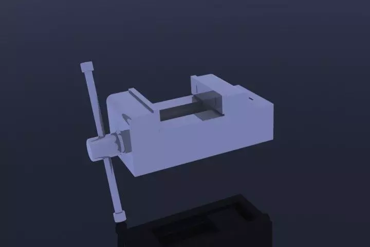 Machine Vice Free 3D model