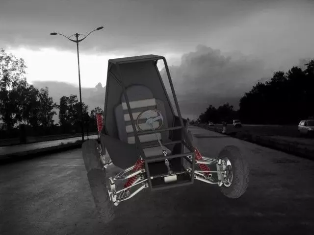 ORCV box with metal frame Free 3D model