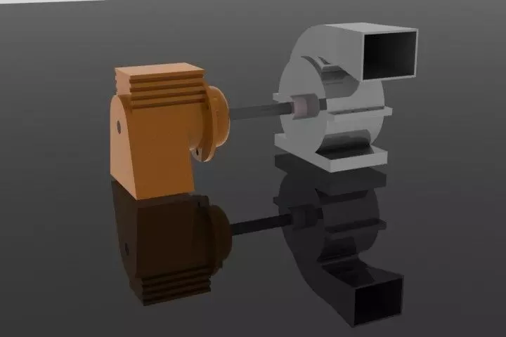 Motor Blower Free 3D model