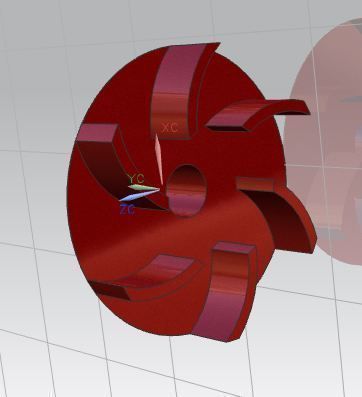 Propeller spinning wheel Free 3D model_1