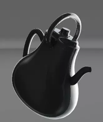 Kettle teapot Free 3D model_0