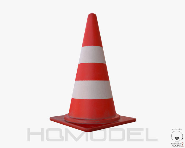 Urban Street Building Elements Collection Low-poly 3D model_69