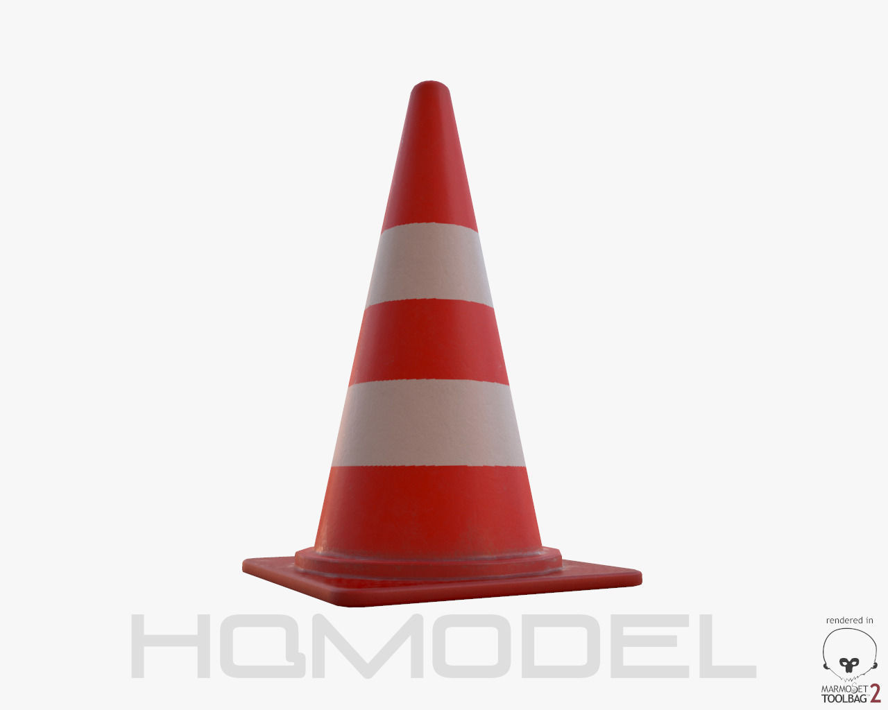 Urban Street Building Elements Collection Low-poly 3D model_67