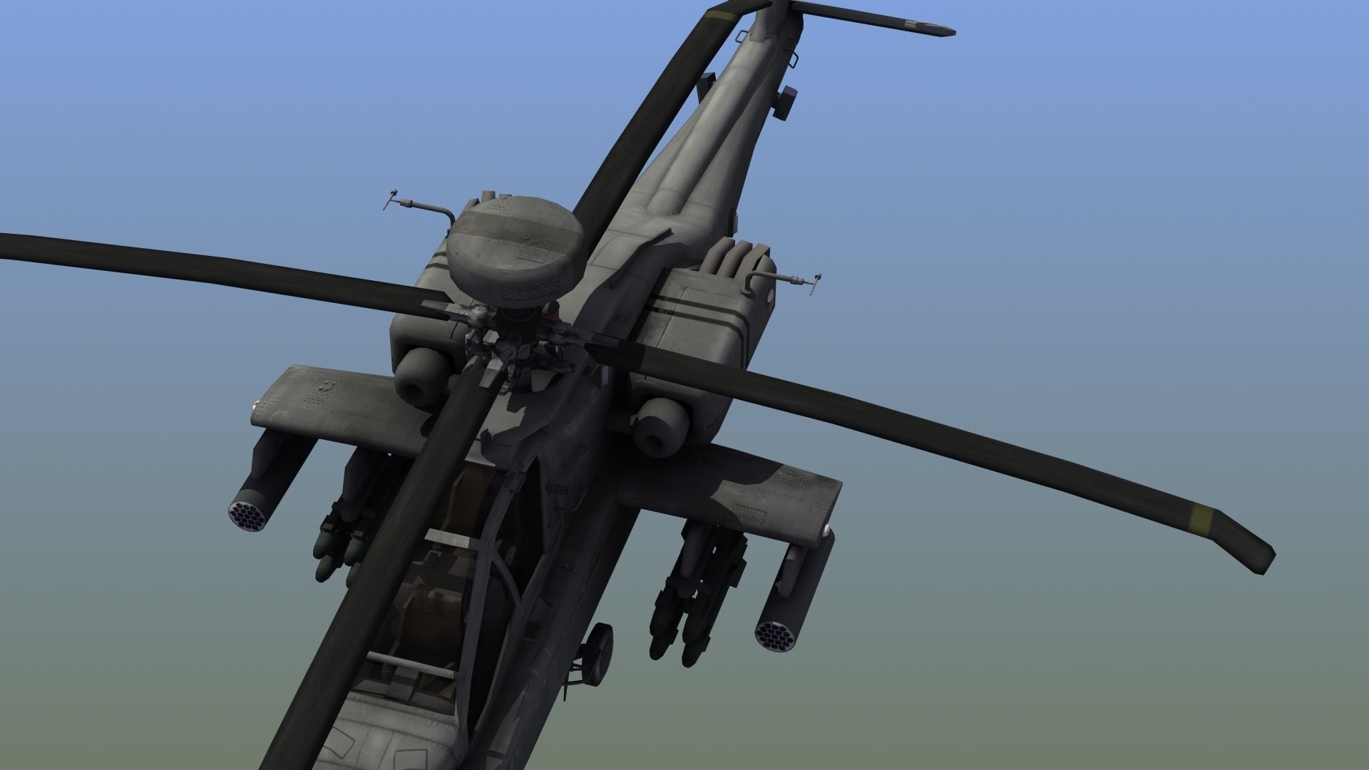 AH-64D Apache Longbow 3D model_17