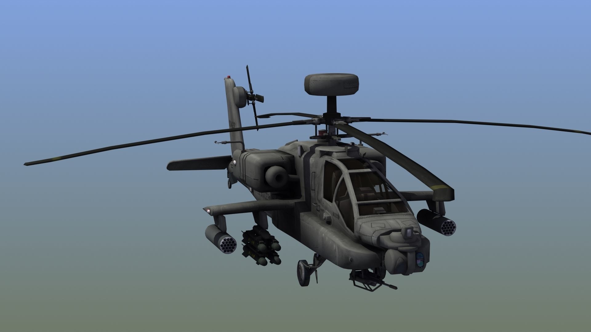 AH-64D Apache Longbow 3D model_23