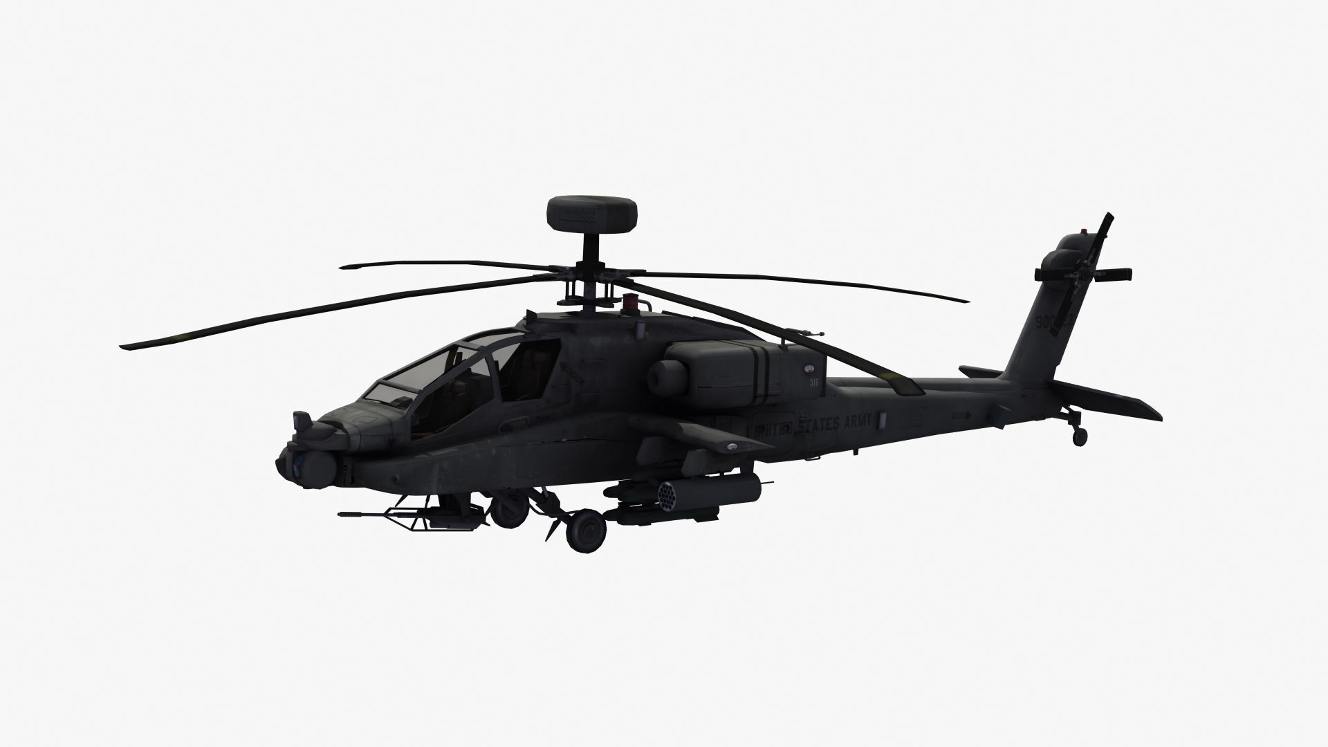 AH-64D Apache Longbow 3D model_33
