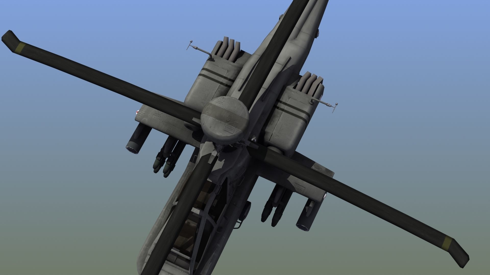 AH-64D Apache Longbow 3D model_13