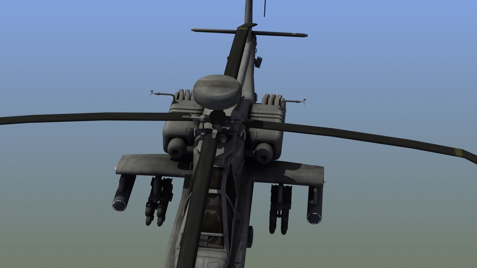 AH-64D Apache Longbow 3D model_11