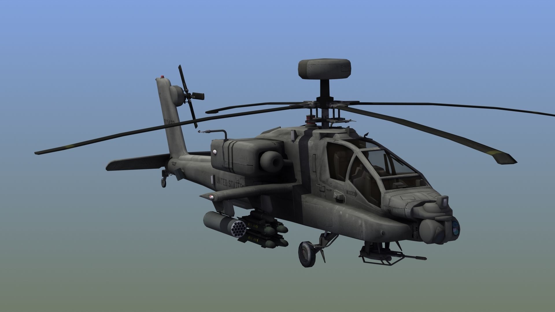 AH-64D Apache Longbow 3D model_22