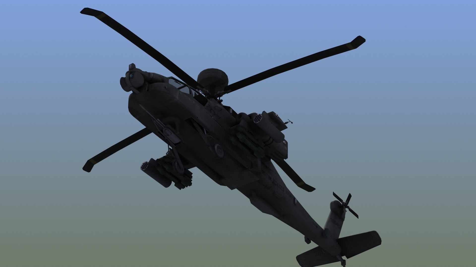 AH-64D Apache Longbow 3D model_26
