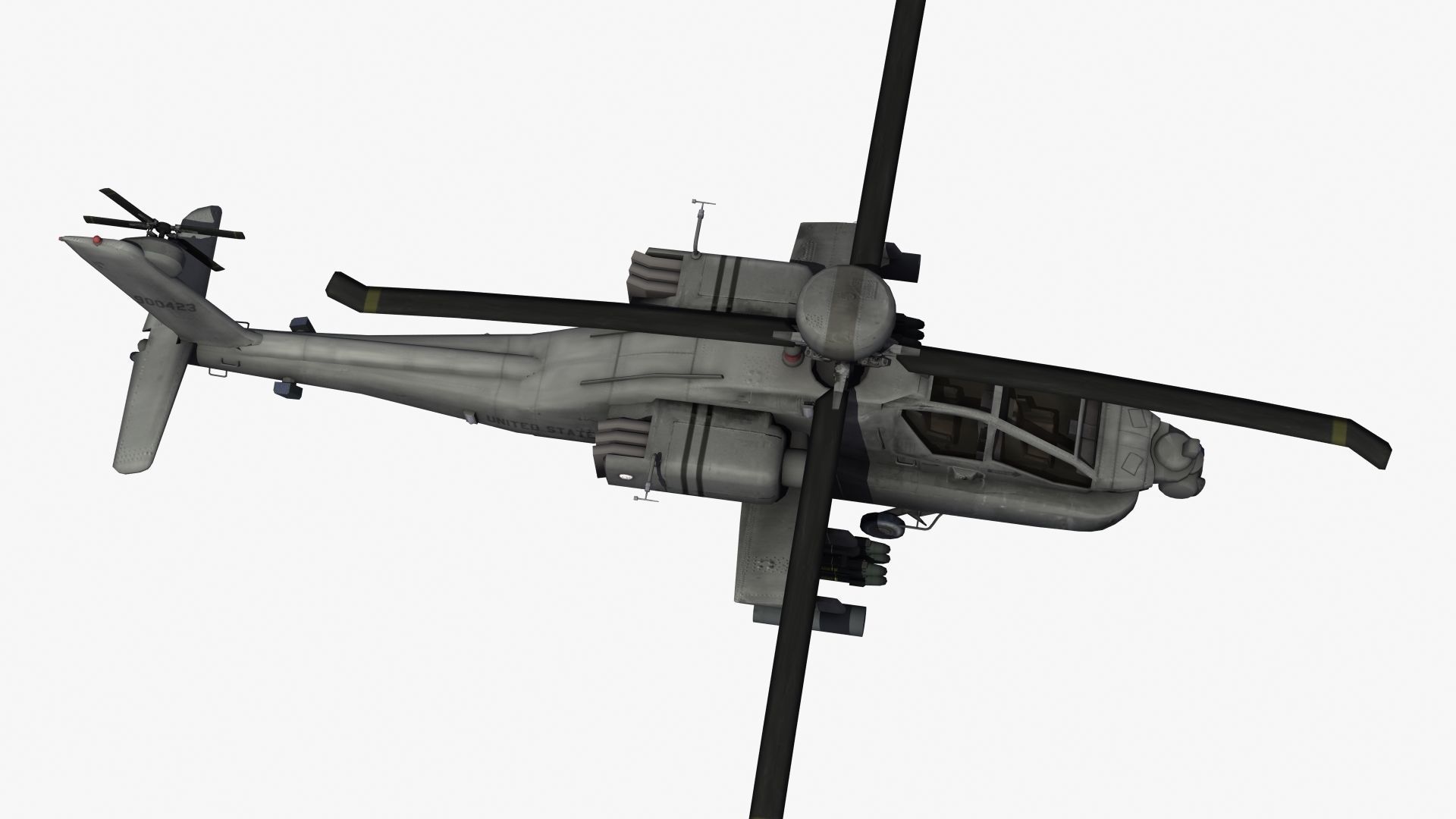 AH-64D Apache Longbow 3D model_31