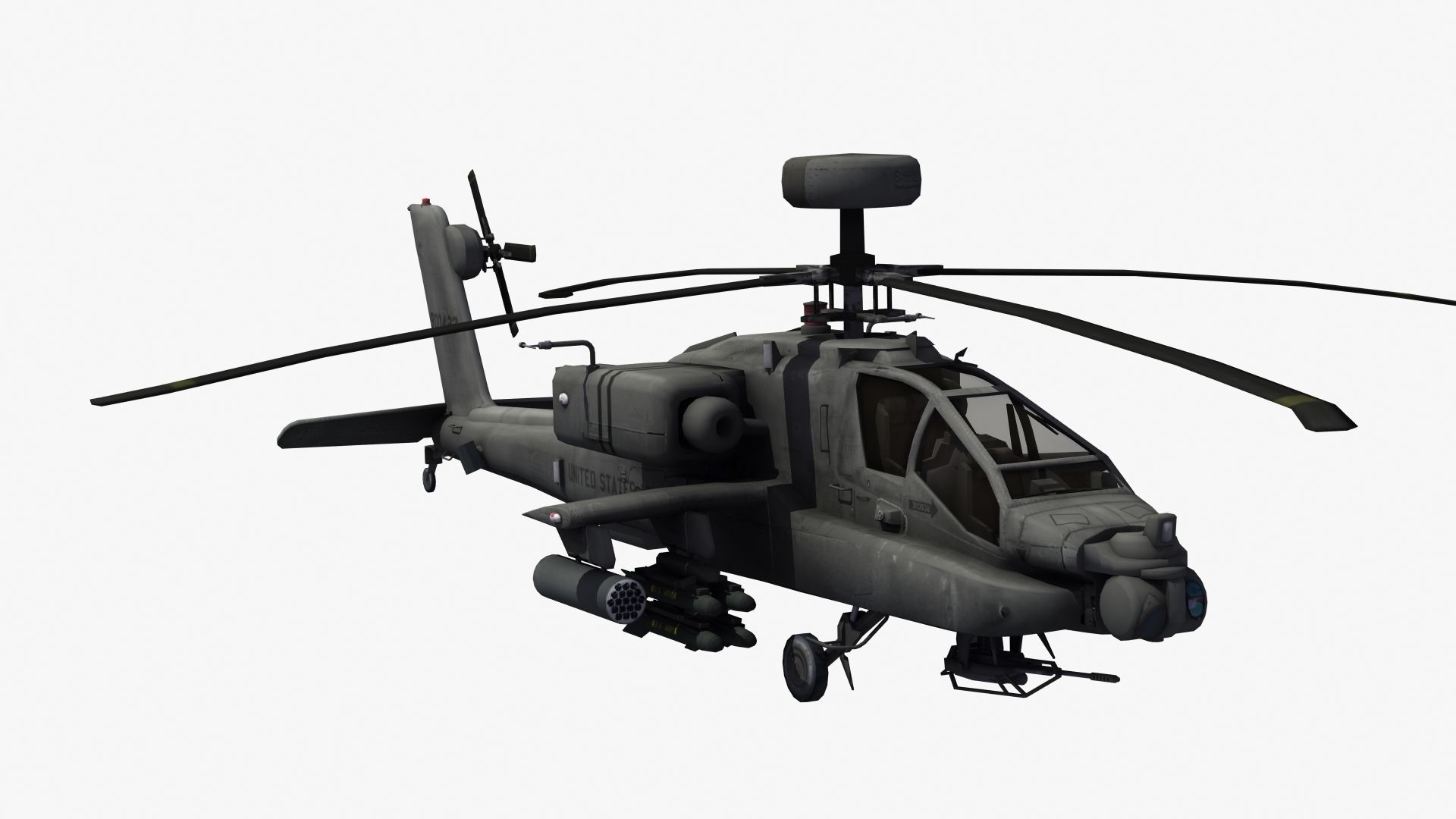 AH-64D Apache Longbow 3D model_39