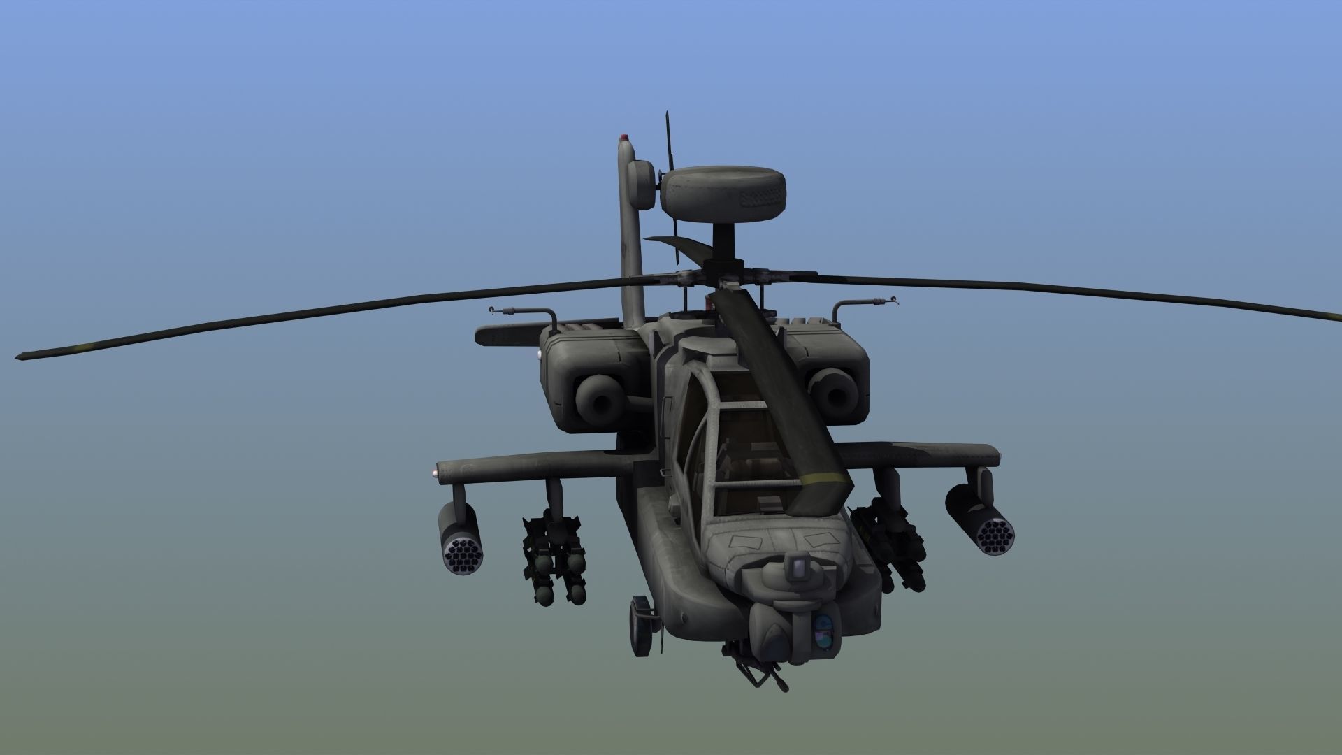 AH-64D Apache Longbow 3D model_24