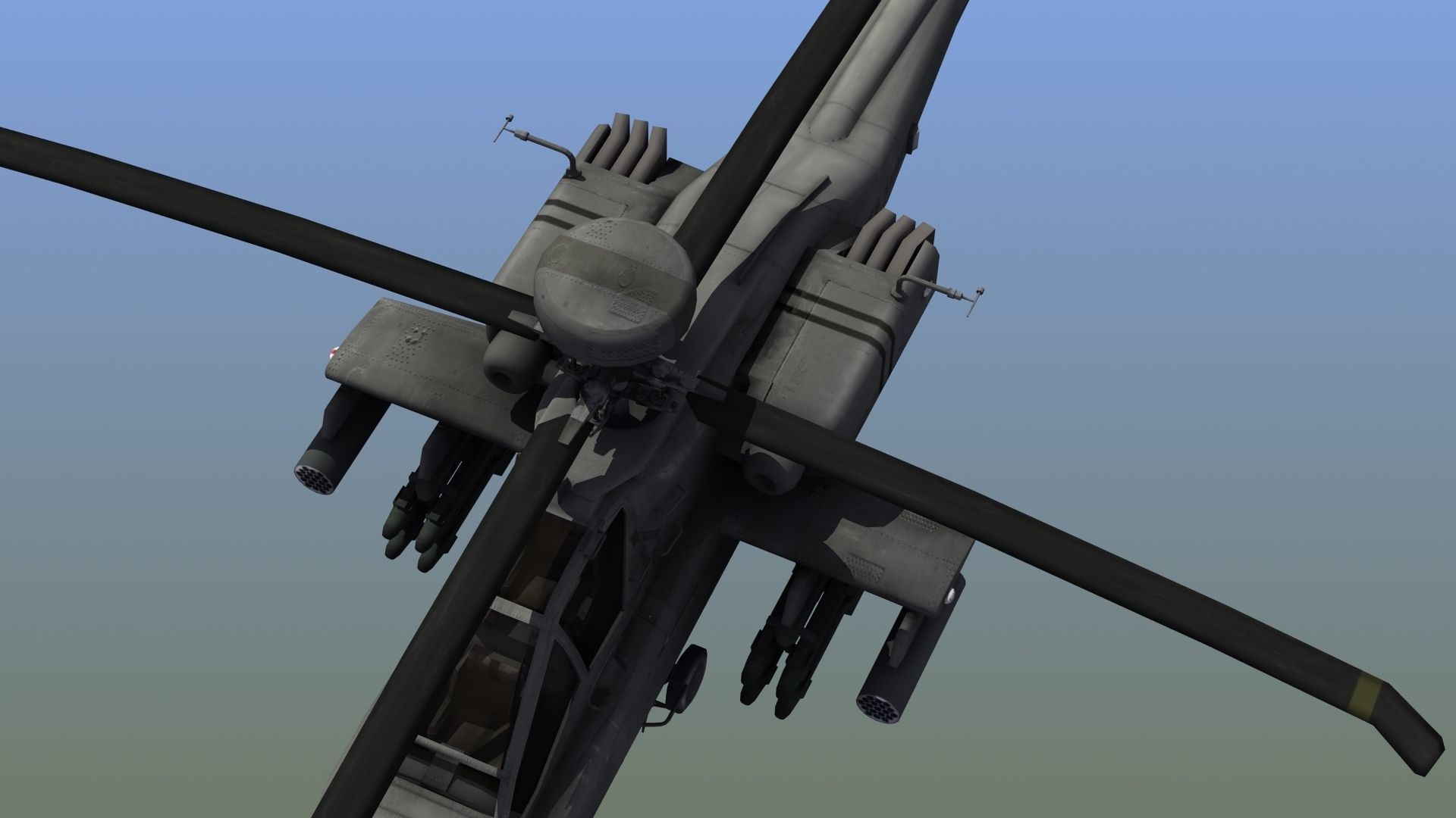 AH-64D Apache Longbow 3D model_15