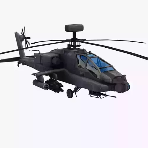 AH-64D Apache Longbow 3D model