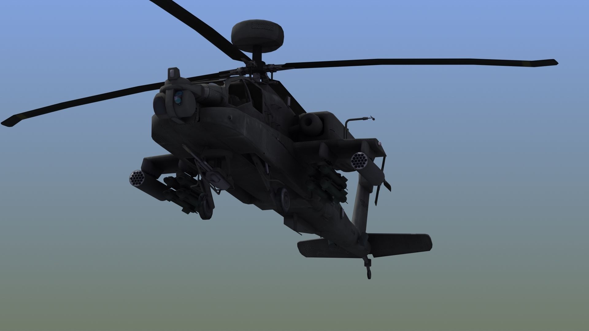 AH-64D Apache Longbow 3D model_25