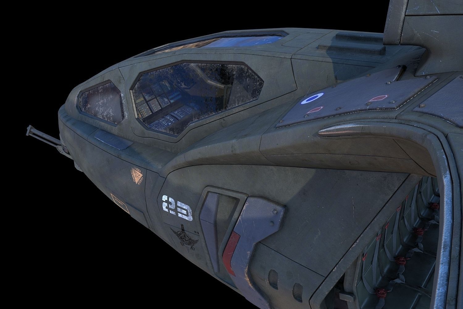 UH-144 HQ-3d model 3D model_7