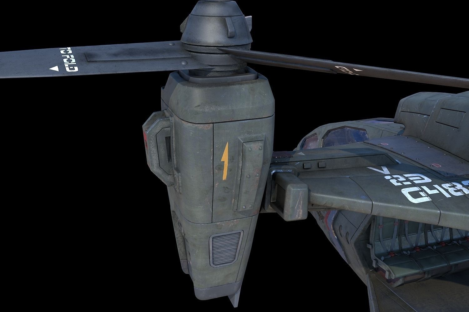 UH-144 HQ-3d model 3D model_2