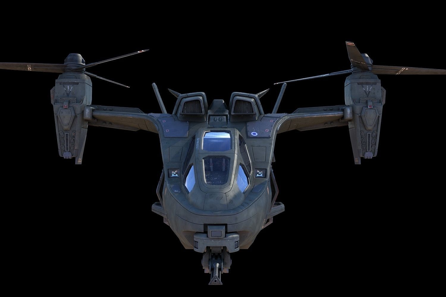 UH-144 HQ-3d model 3D model_8
