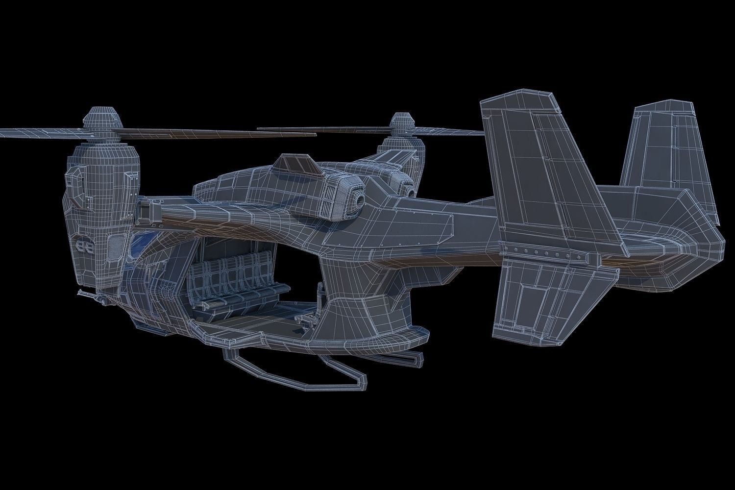 UH-144 HQ-3d model 3D model_6