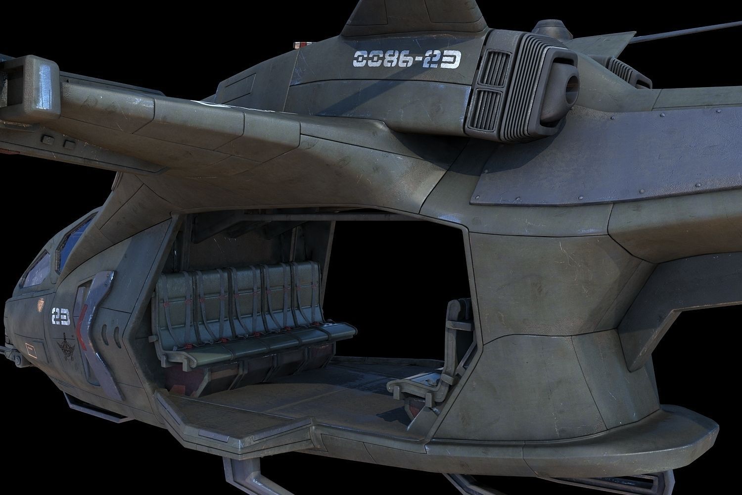 UH-144 HQ-3d model 3D model_13