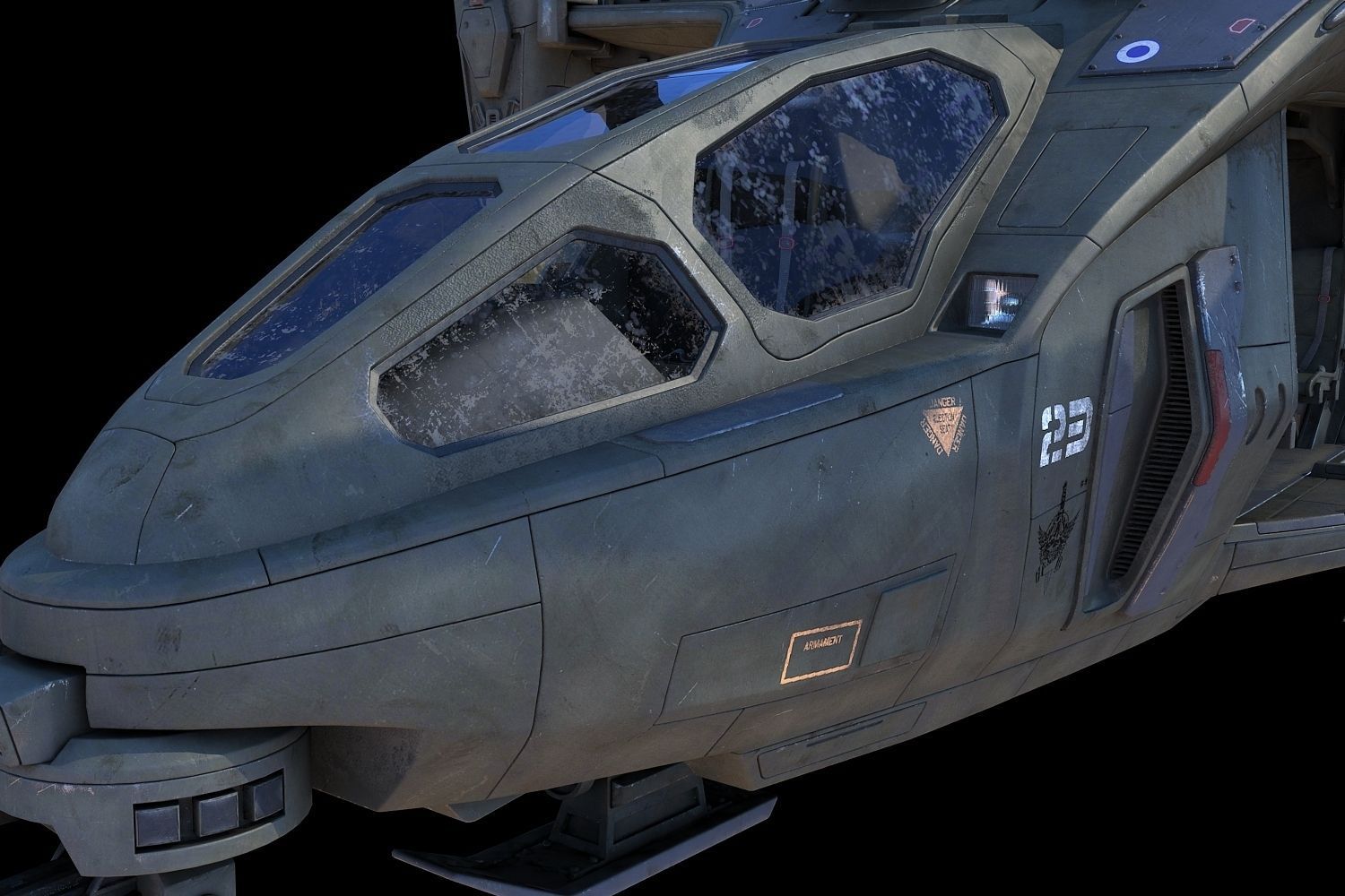 UH-144 HQ-3d model 3D model_9