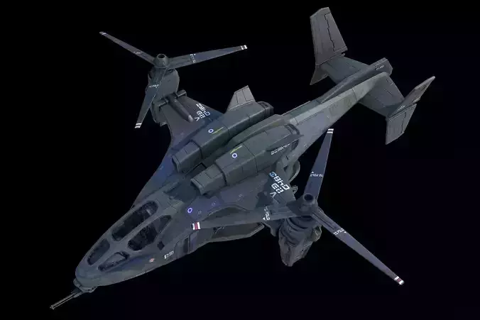 UH-144 HQ-3d model