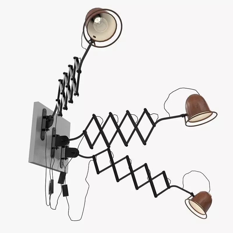 Accordion Light Casalumi Cumino 3D model