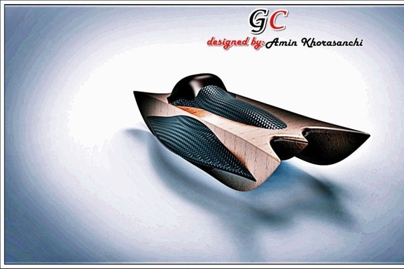 a concept of jet boat Free 3D model