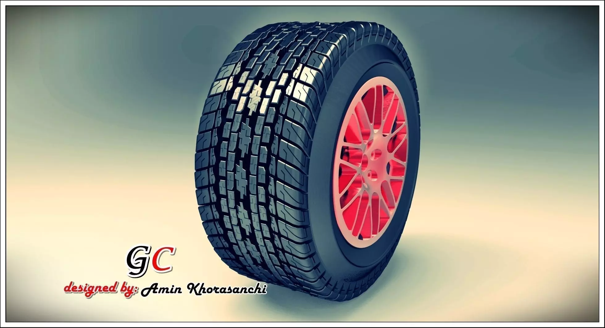 Tire tyres for sims Free 3D model