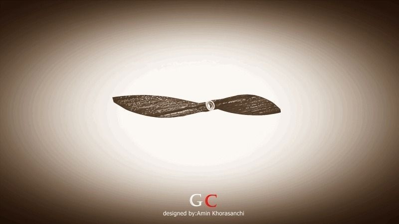 plane propeller Free 3D model