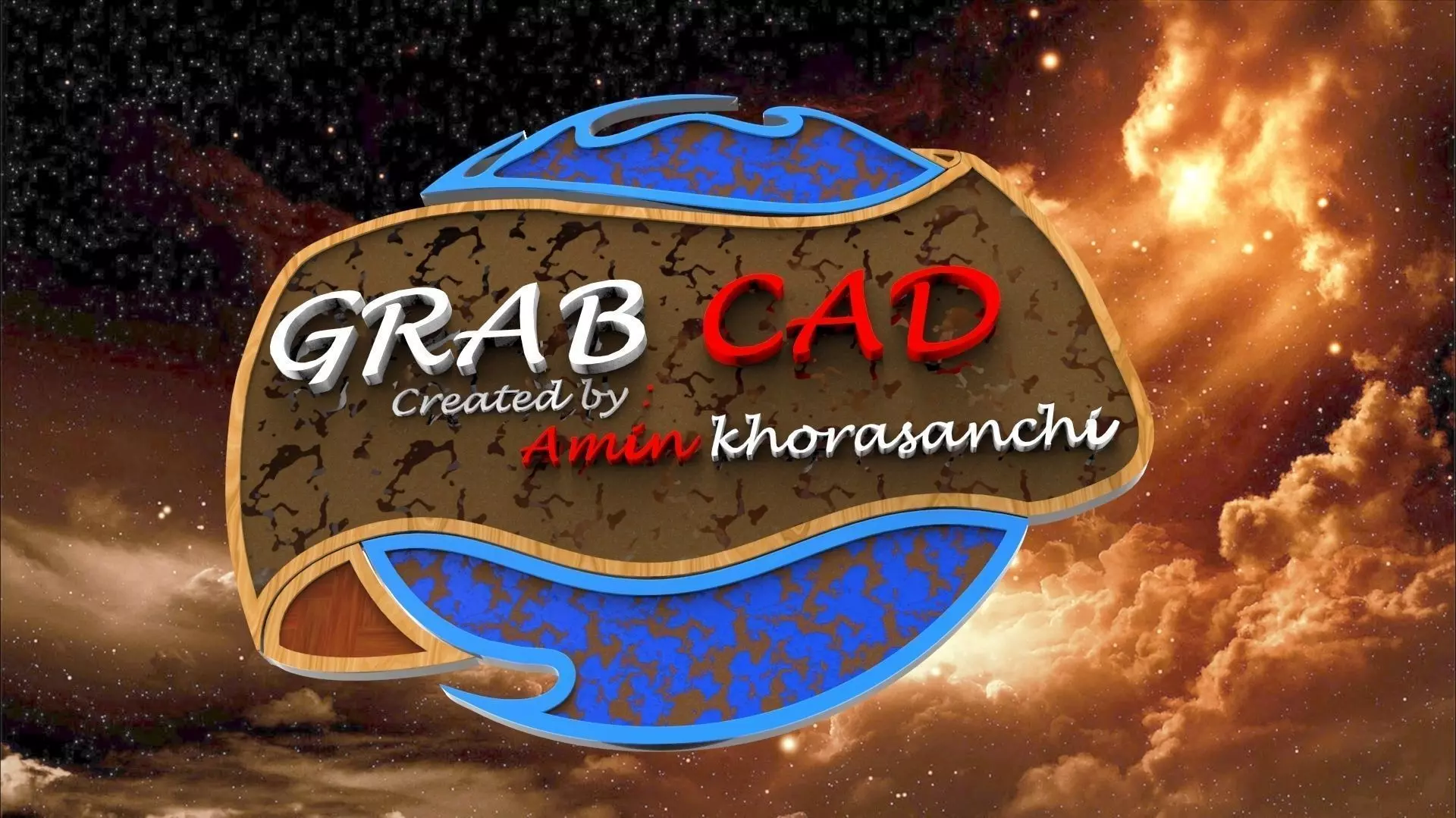 grab-cad stamp Free 3D model