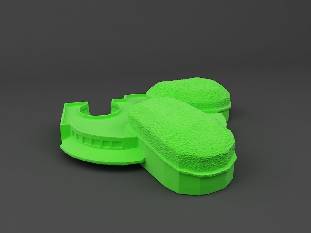 Esplanade Singapore 3D print model_3