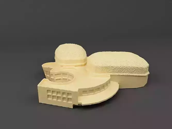 Esplanade Singapore 3D print model